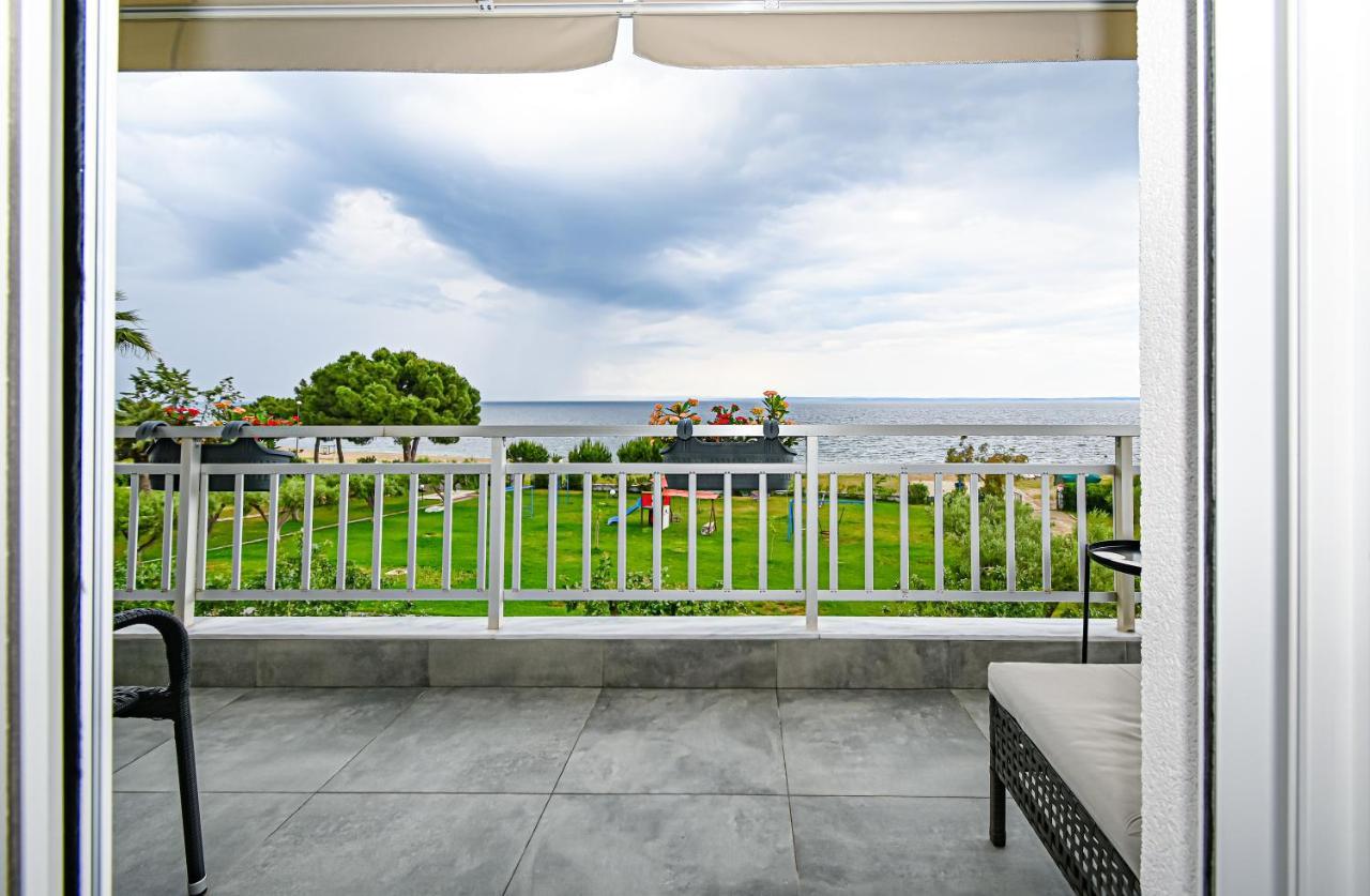E & D Family Apartment By The Sea Kalyves Polygyrou エクステリア 写真