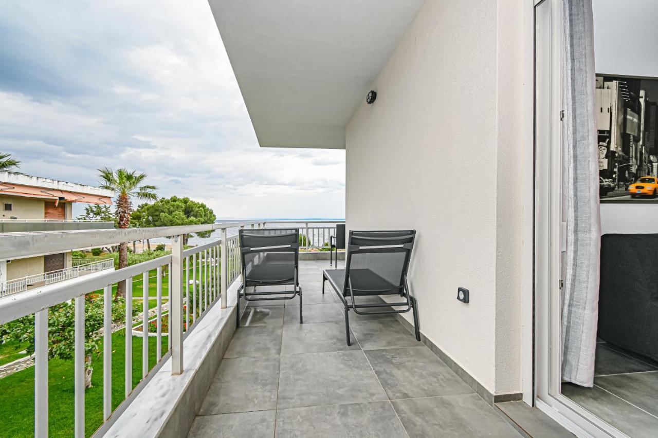 E & D Family Apartment By The Sea Kalyves Polygyrou エクステリア 写真